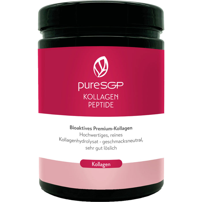 PureSGP Kollagen Peptide Pulver, 600 g Pulver