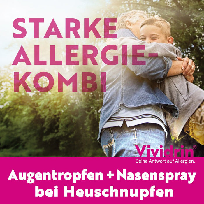 Vividrin Azelastin Kombipackung Augentropfen und Nasenspray, 1 pc Paquet combiné