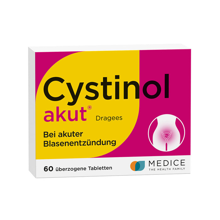 Cystinol akut Dragees bei Harnwegserkrankungen, 60 St. Tabletten