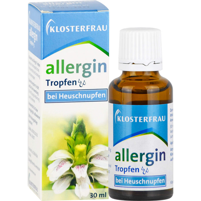 KLOSTERFRAU allergin Tropfen bei Heuschnupfen, 30 ml Solution