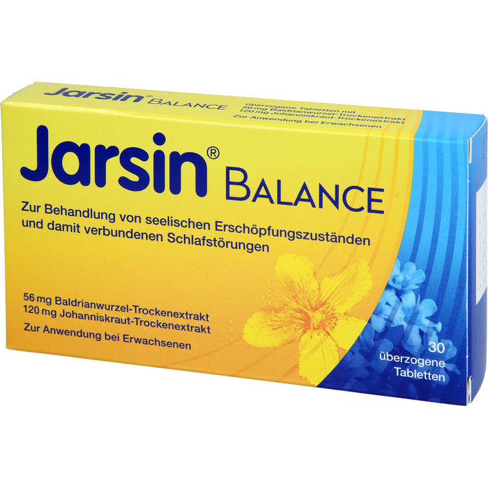 Jarsin Balance bei seelischen Erschöpfungszuständen, 30 pcs. Tablets