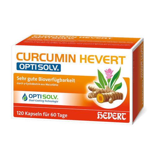Curcumin Hevert OptiSolv Tabletten, 120 St. Tabletten