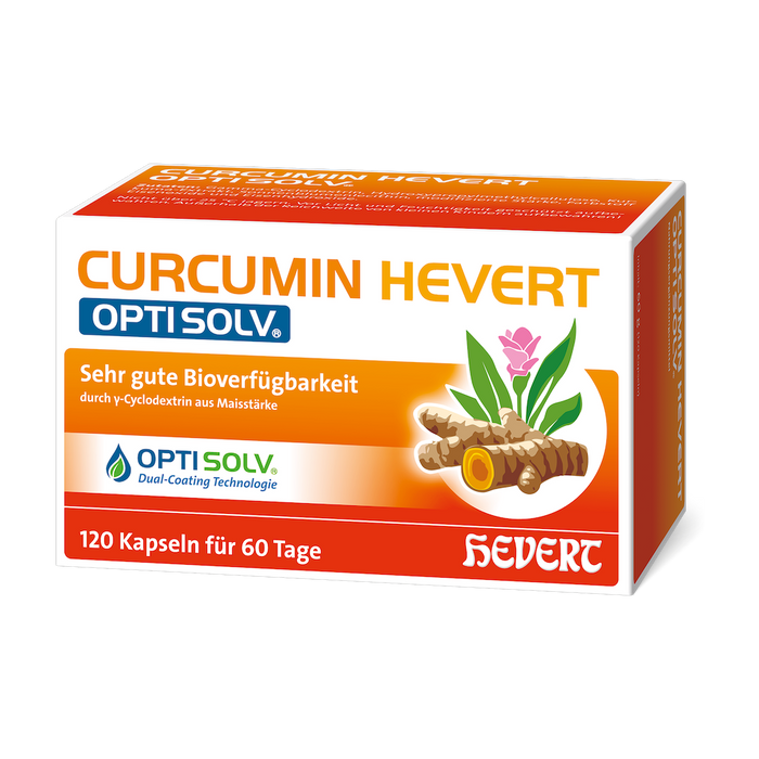 Curcumin Hevert OptiSolv Tabletten, 120 St. Tabletten