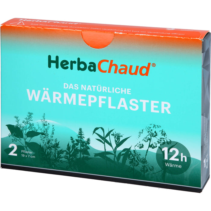 HerbaChaud Wärmepflaster 19 x 7 cm 12 h Wärme, 2 St. Pflaster