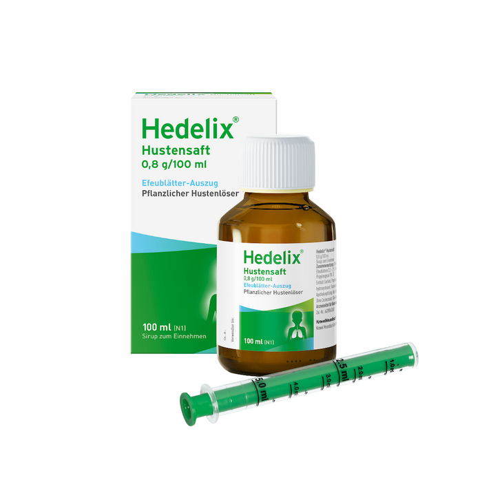 Hedelix Hustensaft – sanft und wirkungsvoll, 100 ml Lösung