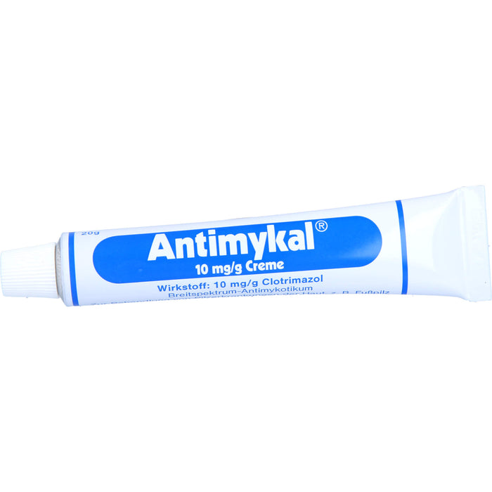 Antimykal 10 mg / g Creme zur Bekämpfung von Fußpilz, 20 g Crème