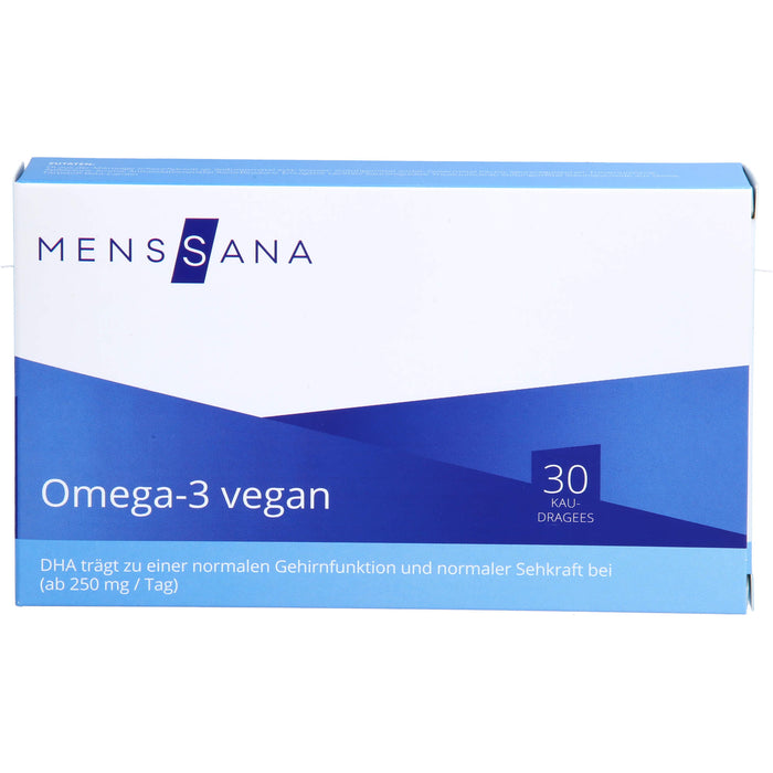 Omega-3 vegan MensSana®, 30 St KDA
