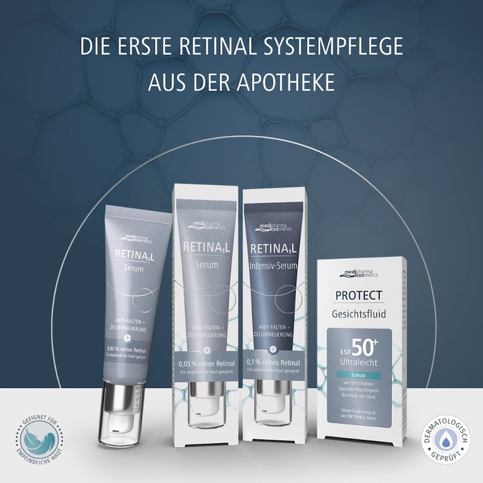 Retinal Intensiv-Serum mit 0,1% Retinal, 30 ml Crème