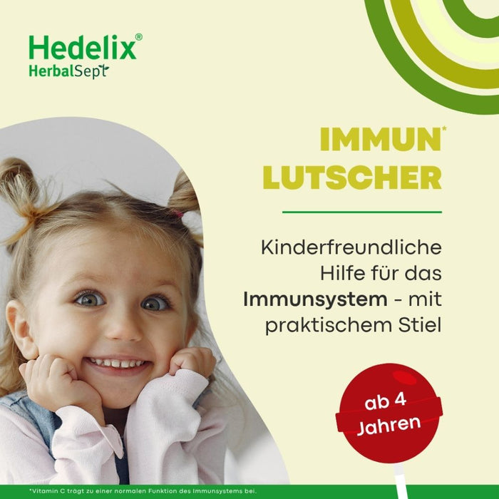 Hedelix HerbalSept Immun Lutscher Kids, 6 St. Lutscher