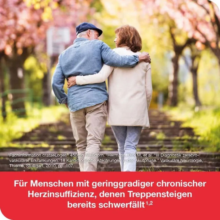 Cratae-Loges 450 mg Weißdorn Filmtabletten bei Herzerkrankungen, 100 St. Tabletten