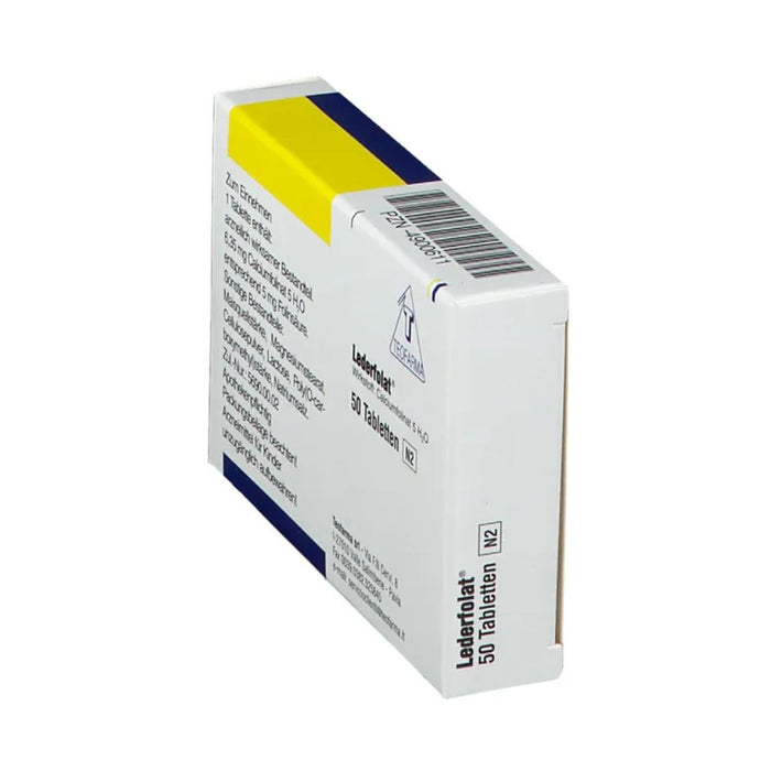 TEOFARMA Lederfolat 6,35 mg Tabletten, 50 pc Tablettes