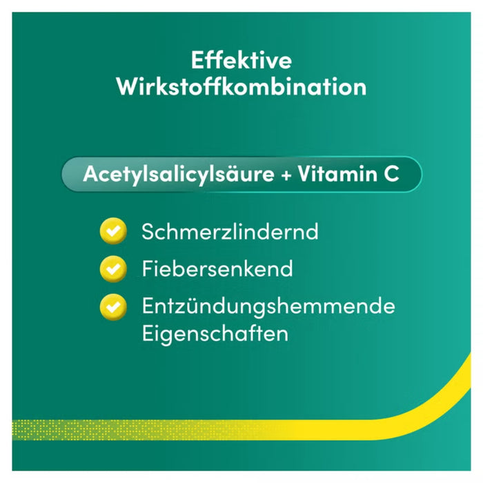 ASPIRIN plus C Brausetabletten, 20 pcs. Tablets