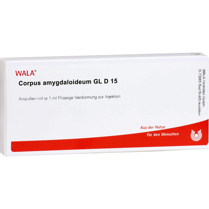 Corpus amygdaloideum Gl D15 Wala Ampullen, 10X1 ml AMP