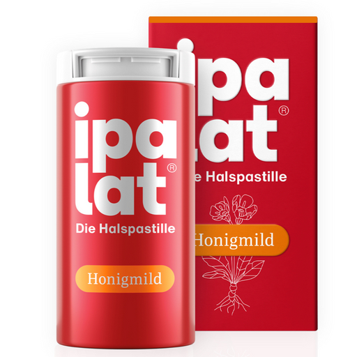 ipalat Die Halspastille Honigmild, 40 St. Pastillen
