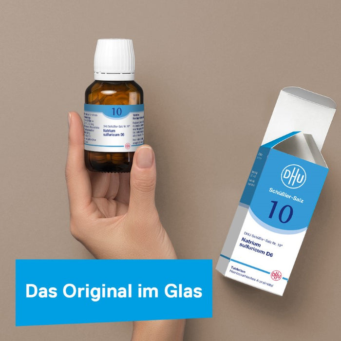 DHU Schüßler-Salz Nr. 10 Natrium sulfuricum D6, 80 pc Tablettes
