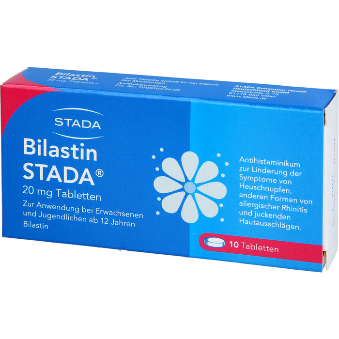 STADA Bilastin 20 mg Tabletten, 10 St. Tabletten