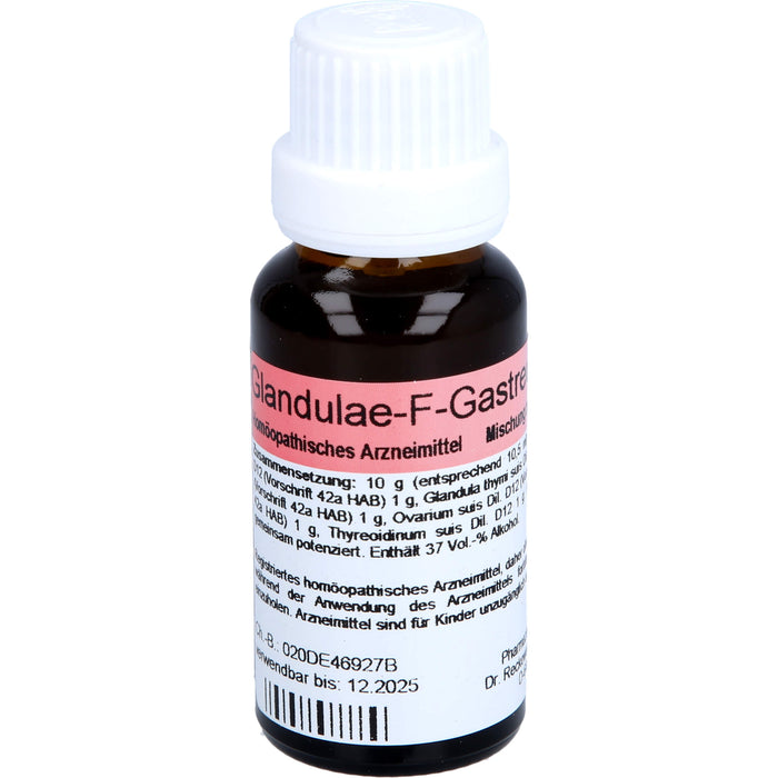 Dr. Reckeweg Glandulae-F-Gastreu R20 Mischung, 22 ml Lösung