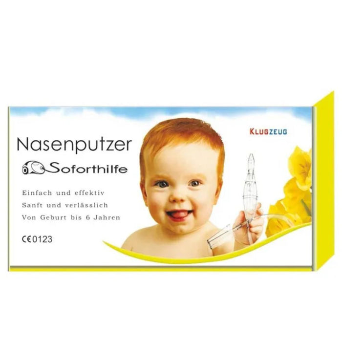 KLUGZEUG Nasenputzer Soforthilfe Nasensauger von Geburt bis 6 Jahren, 1 St. Nasensauger
