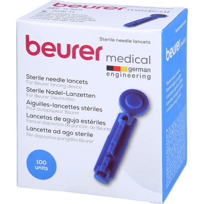 Beurer sterile Nadel-Lanzetten, 100 pcs. Cannulas