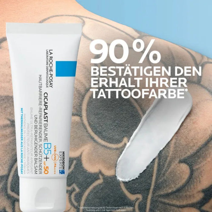 La Roche-Posay Cicaplast Baume B5+ LSF 50 hautberuhigender und regenerierender Balsam, 40 ml Balsam