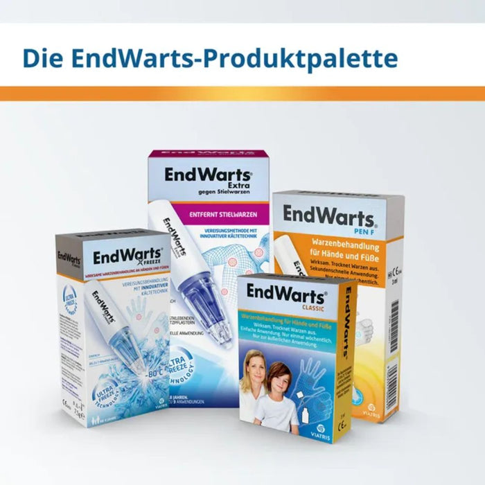 EndWarts PEN F Warzenbehandlung für Hände und Füße, 3 ml Lösung