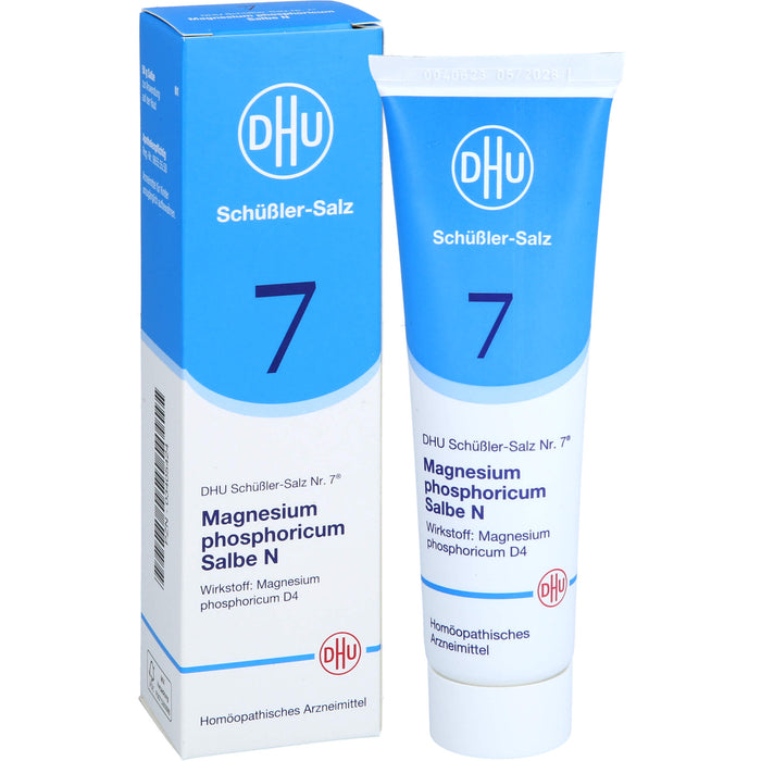 DHU Schüßler-Salz Nr. 7 Magnesium phosphoricum D4 – Das Mineralsalz der Muskeln und Nerven – das Original, 50 g Onguent