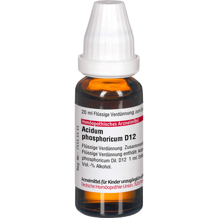 DHU Acidum phosphoricum D12 Dilution, 20 ml Solution