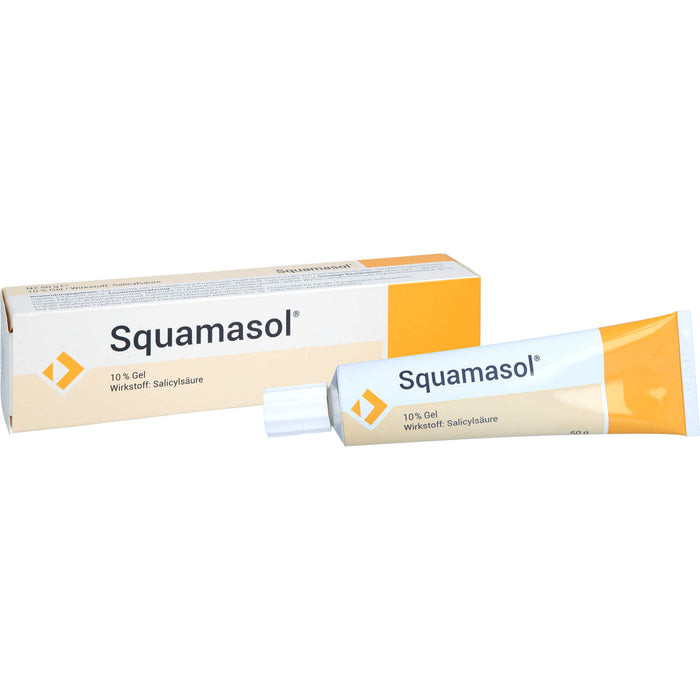 ICHTHYOL Squamasol 10 % Gel zur Lösung von Schuppen und Krusten bei Kopfhauterkrankungen, 50 g Gel