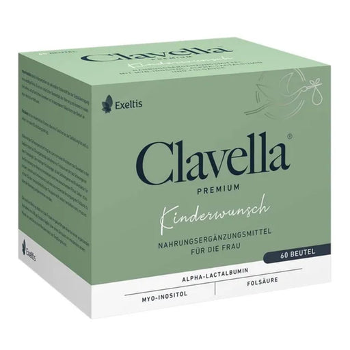 Clavella Premium Beutel bei Kinderwunsch für die Frau, 60 St. Beutel