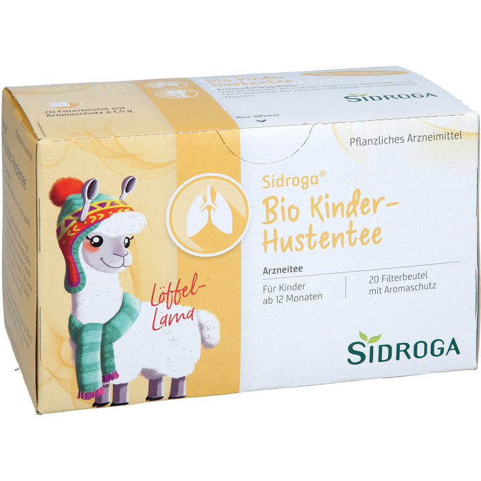 Sidroga Bio Kinder Hustentee, 20 pc Sac filtrant