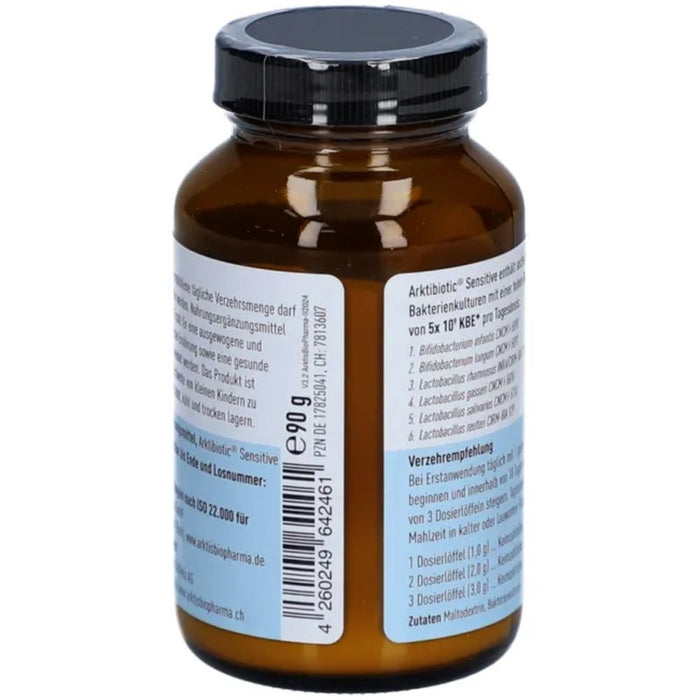 ARKTIS Arktibiotic Sensitive Pulver zur Versorgung mit Milchsäurebakterien, 90 g Poudre