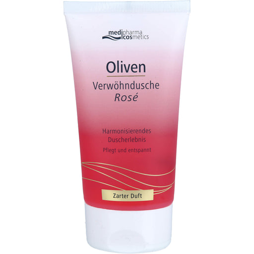 Medipharma Cosmetics Oliven Verwöhndusche Rosé, 150 ml Duschgel