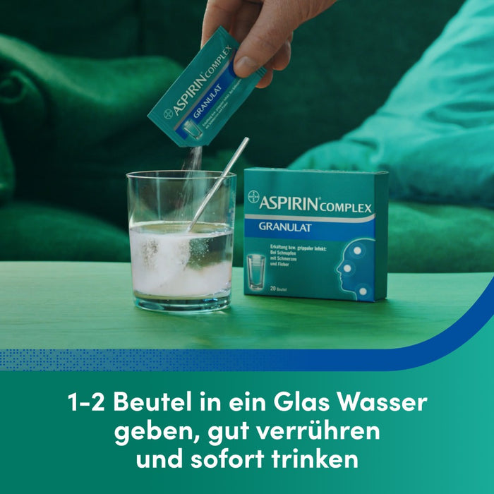ASPIRIN Complex Granulat, 20 St. Beutel