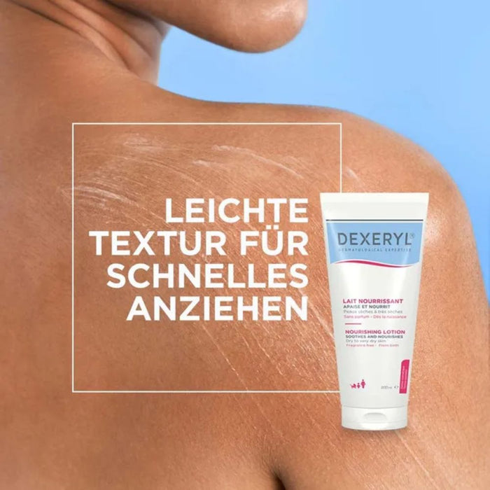 DEXERYL Pflegelotion für trockene bis sehr trockene Haut, 200 ml Cream