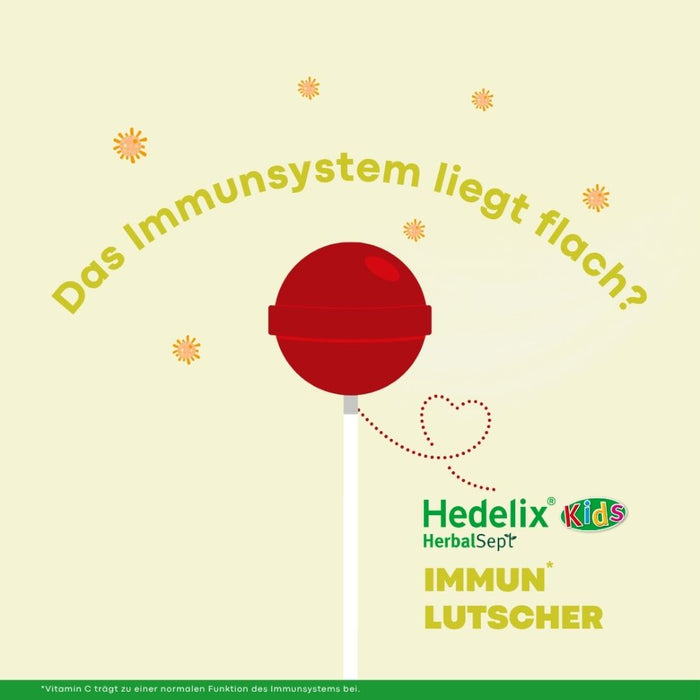 Hedelix HerbalSept Immun Lutscher Kids, 6 St. Lutscher