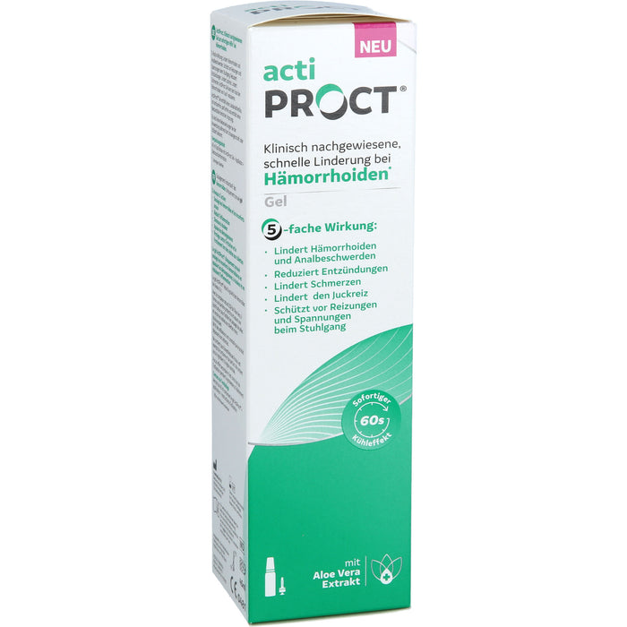 ActiProct Gel kühlend zur Behandlung von Hämorrhoiden, 45 ml Gel