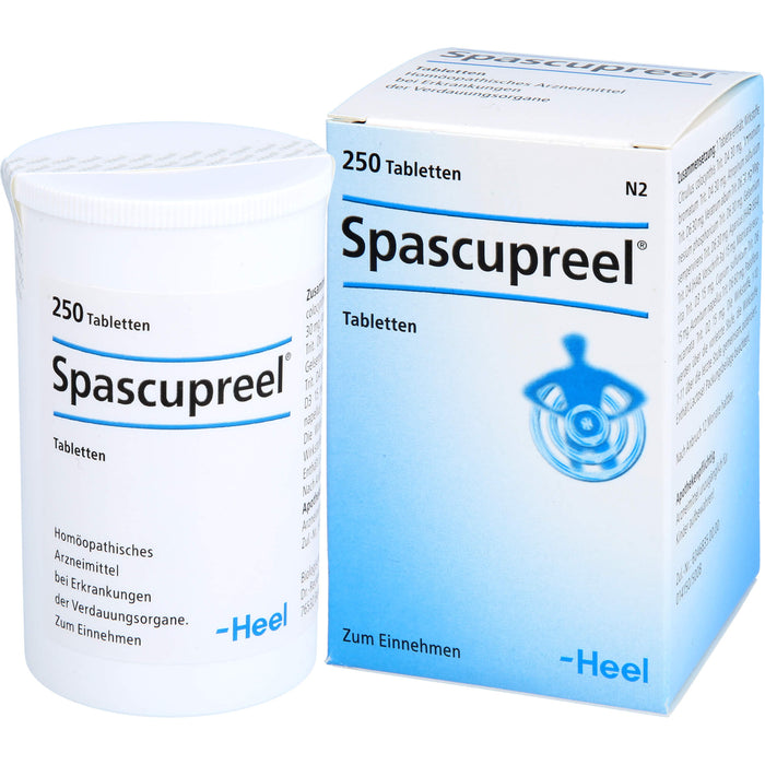 Spascupreel  Tabletten, 250 St. Tabletten