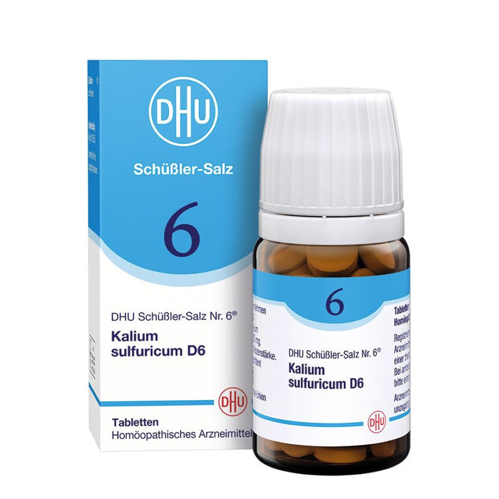 DHU Schüßler-Salz Nr. 6 Kalium sulfuricum D6, 80 St. Tabletten