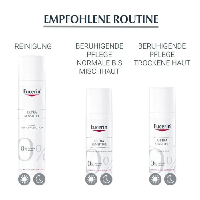 Eucerin SEH UltraSENSITIVE FÜR NORMALE BIS MISCHHA, 50 ml Crème
