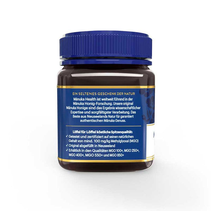 Manuka Health MGO 100+ Manuka Honig, 250 g Cream