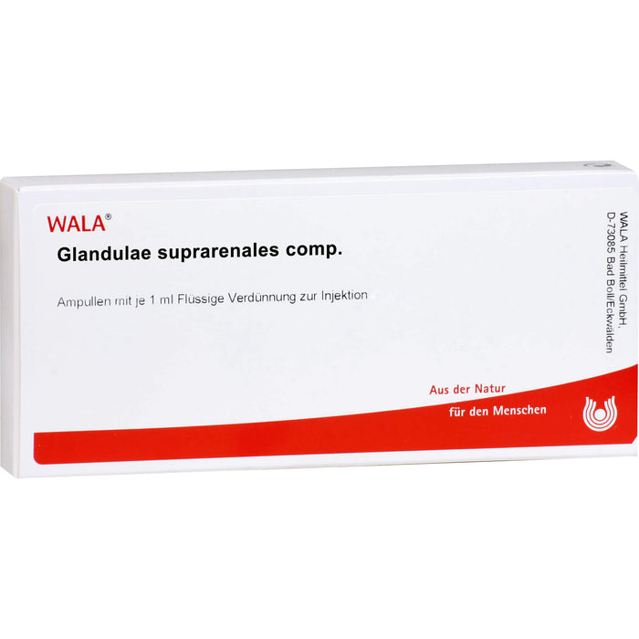 Glandulae Supraren. comp. Wala Ampullen, 10 pc Ampoules