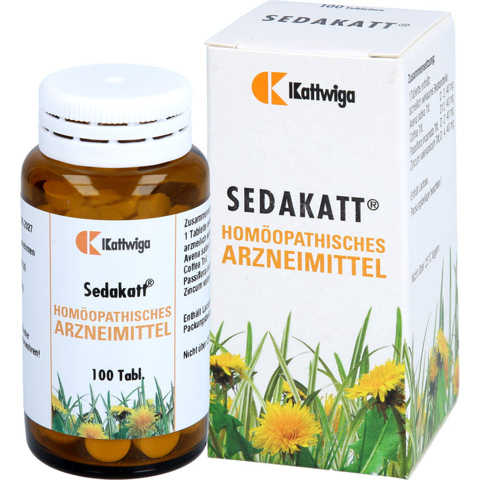 Sedakatt , 100 pc Tablettes