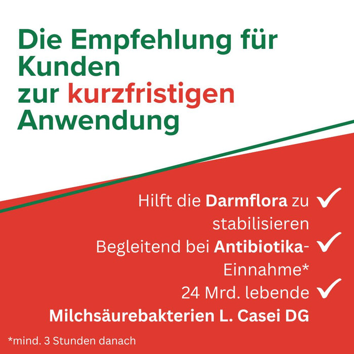 Enterolactis Duo - natürliche Versorgung der Darmflora und des Darmmikrobioms mit L. Casei DG & Inulin - laktosefrei & glutenfrei, 15 pcs. Capsules