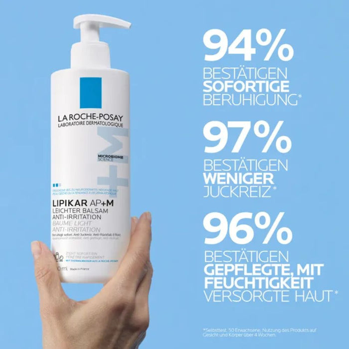 La Roche-Posay Lipikar AP+M leichter Balsam Anti Irritation, 400 ml Baume