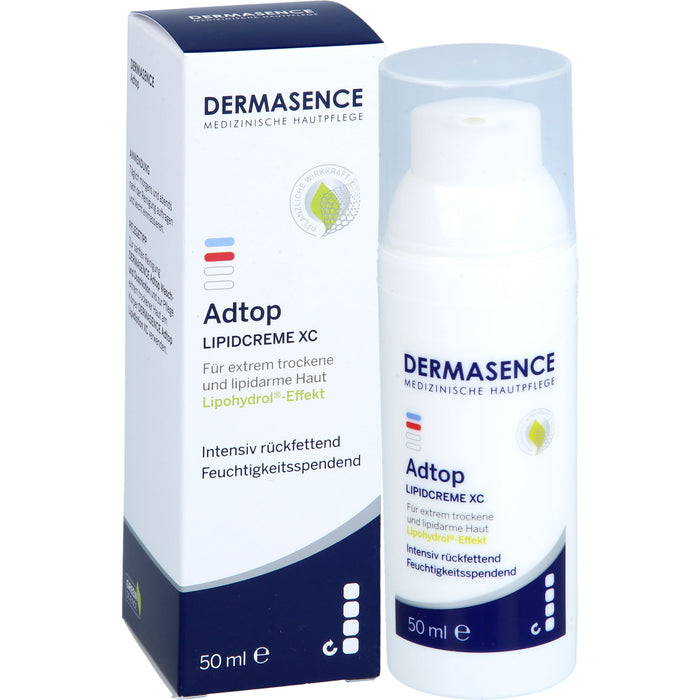 DERMASENCE Adtop XC Lipidcreme für sehr trockene und lipidarme Haut, 50 ml Creme