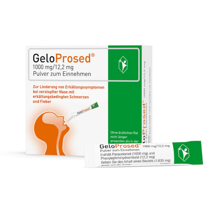 Geloprosed Pulver, 10 pcs. Sachets