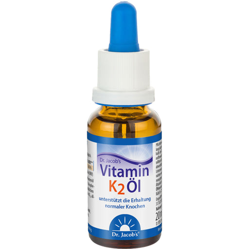 Dr. Jacob's Vitamin K2 Öl, 20 ml Lösung