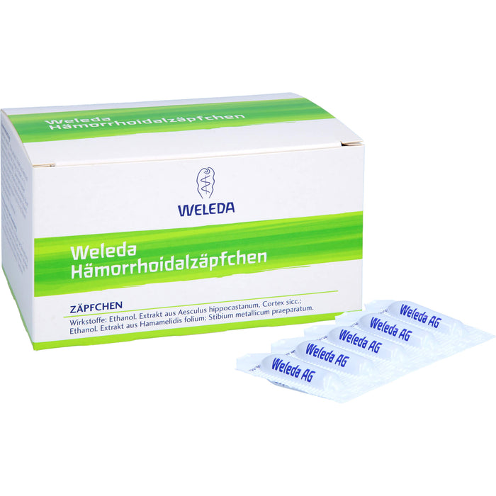WELEDA Hämorrhoidalzäpfchen, 50 pcs. Suppositories