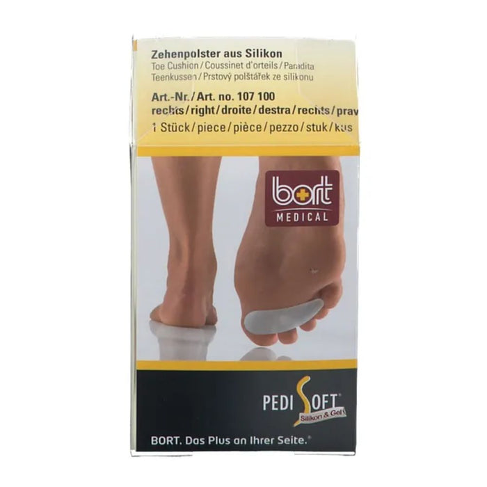 Bort PediSoft Zehenpolster aus Silikon rechts, 1 St. Zubehör