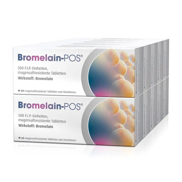 Bromelain-POS magensaftresistente Tabletten, 600 St. Tabletten